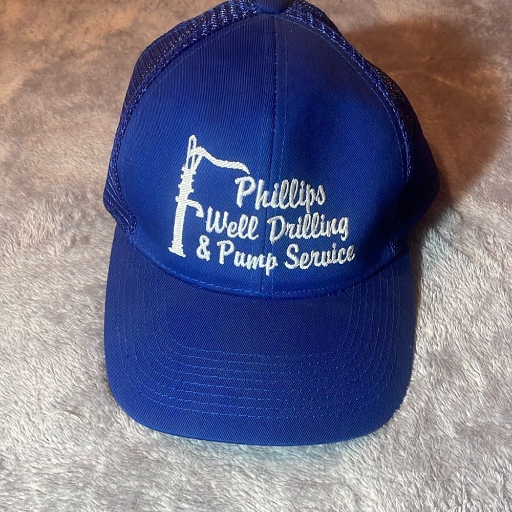 Phillips well drilling & pump service hat
